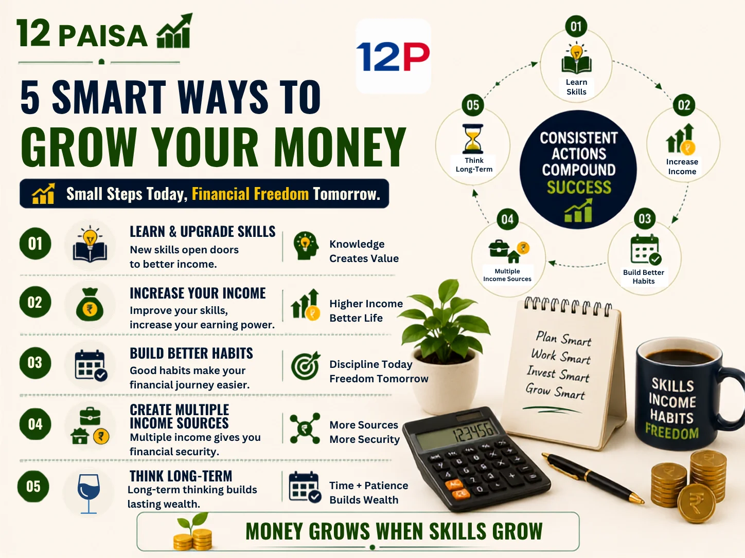 5-Smart-Ways-To-Grwo-Your-Money